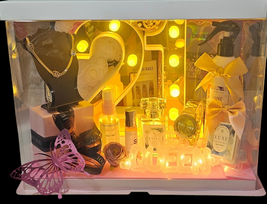 Luxury Birthday Hamper with necklace