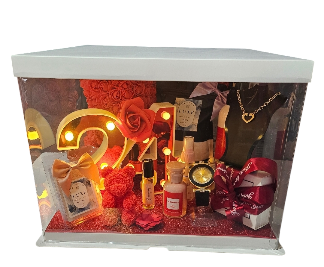 Luxury Birthday Hamper with necklace