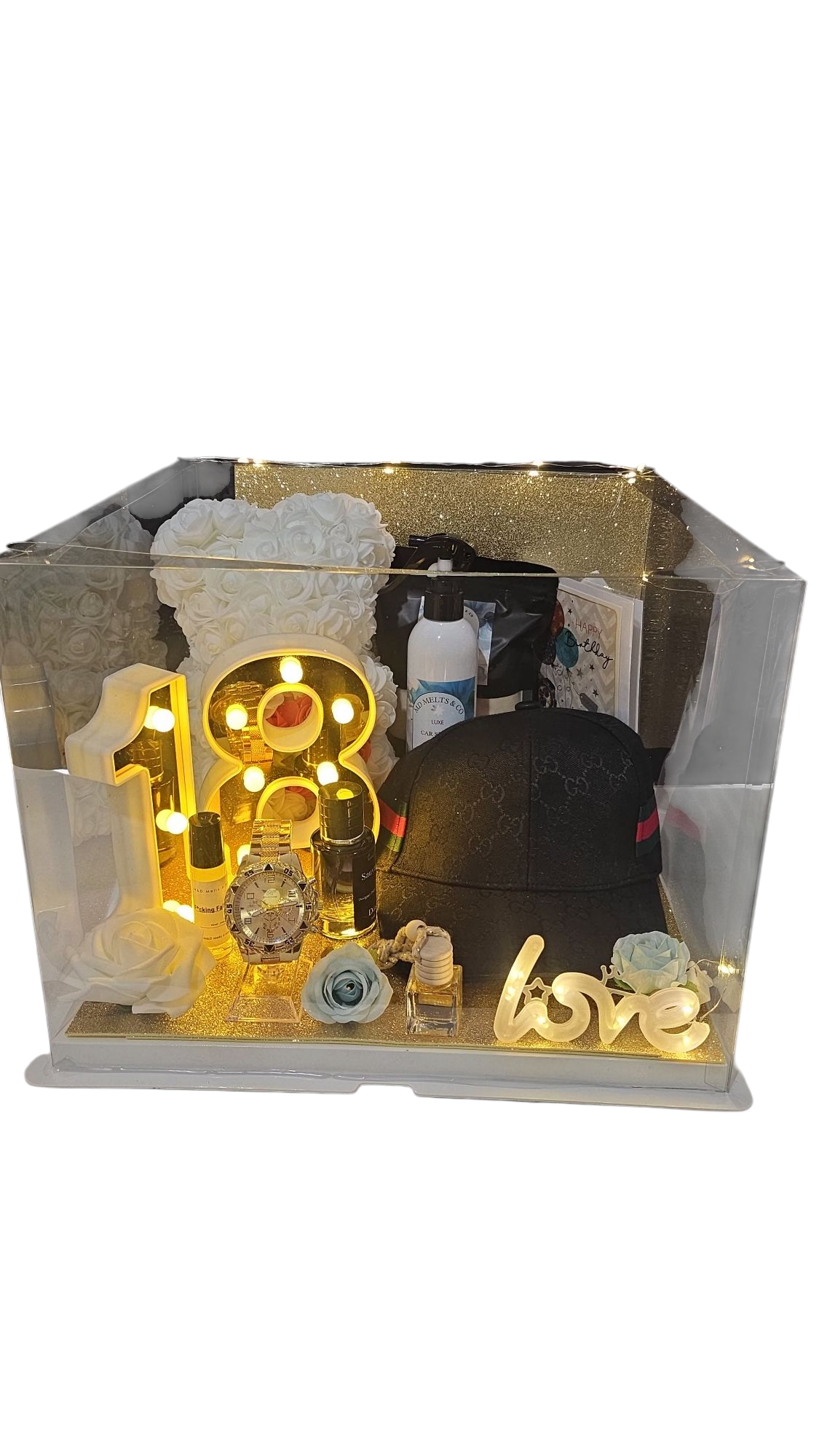 Men's Birthday Hamper with Hat:
