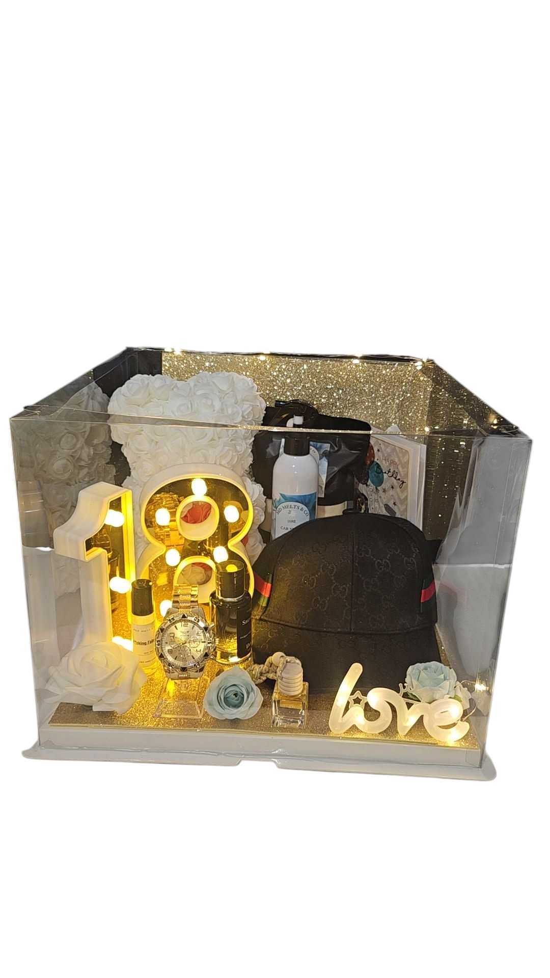 Men's Birthday Hamper with Hat: