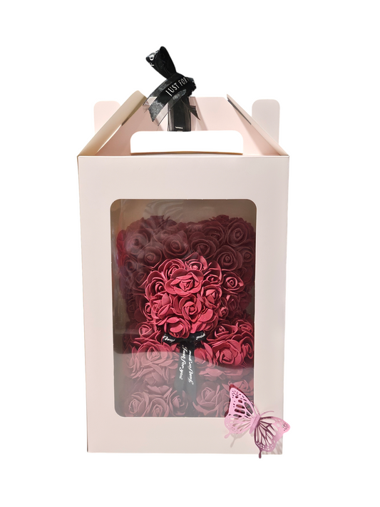 Maron Teddy Gift Box